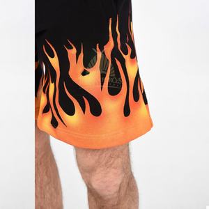 OEM personnalisé de haute qualité deux pièces ensemble de survêtement pour hommes écologique léger printemps saison décontracté sweat court col rond sueur - Product Image 4