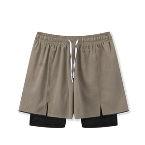 Pantalones Cortos Deportivos para Hombre 2 en 1, Ligeros, de Secado Rápido, Transpirables, para Fitness, Atletismo, Entrenamiento, Maratón - Product Image 5