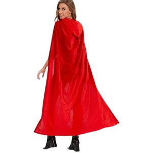 Capa de Cuervo para Mujer, Capa con Capucha para Mujer, Capa de Caperucita Roja, Capa Morada con Capucha, Capa de Cosplay de Cuervo, Capa Morada con Capucha - Product Image 2