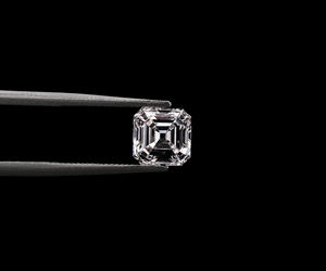 Diamante Sintético Om Gems CVD, Corte Asscher, Cultivado en Laboratorio, 1.5 Ct, D VVS/VS, Perforado con Láser, Diamante Suelto con Certificado IGI, Diamante Único - Product Image 1