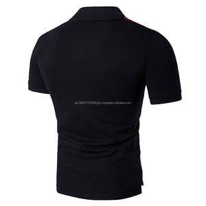 Fournisseur de vêtements nouveau design de T-shirt polo pour hommes, chemise polo sublimée, chemise de golf à rayures, tenue décontractée, personnalisée - Product Image 6