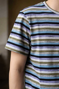 Camiseta '' SOSH 4 '' para Hombre, Diseño a Rayas - Product Image 4