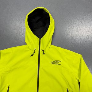 Chaqueta Deportiva Personalizada para Hombre, Amarillo Brillante, con Capucha, Impermeable, Transpirable, Ecológica, de Poliéster/Nailon, con Cierre de Cremallera, para Otoño y Actividades al Aire Libre - Product Image 5