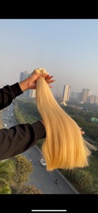 Extensión de cabello de trama de color rubio liso de hueso de pelo virgen superventa sin enredos sin mezcla sin sintético de la mejor calidad en Vietnam - Product Image 6