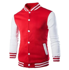 New Wholesale High Quality Customized Logo Printing <b>Men</b> Full Sleeves Varsity Jacket in Different Colors - Product Image 4