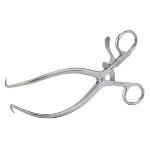 Retractor de Cirugía Ósea Veterinaria Gervet de Alta Calidad, Puntas Largas 70mm x 190mm, Acero Inoxidable Ajustable para Cirugía Equina - Product Image 2