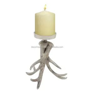 Customized Luxury Home Decorative Aluminum Lantern <b>Candle</b> Stick Holder Excellent Finish With Custom Size Options - Product Image 2