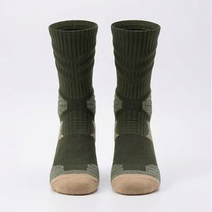 High Quality Breathable Quick Drying Basketball <b>Socks</b> Athletic Performance Moisture Wicking Cushion Customized Color <b>Soft</b> Pair - Product Image 1