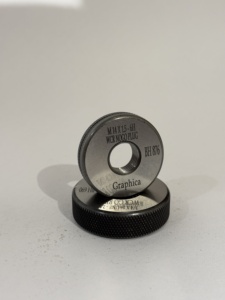 เกจวัดรูแบบวงแหวนและเกจวัดรูแบบปลั๊ก WCP/WCR-เหล็กชุบน้ำมันความแม่นยำสูง ไม่หดตัว สำหรับการตรวจสอบเกลียวในงานอุตสาหกรรม - Product Image 4