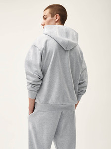 Sudadera con Capucha Extra Grande para Hombre, 100% Algodón, Forro Polar, Diseño con Cremallera, Forro Sólido, Personalizable, a la Moda - Product Image 2