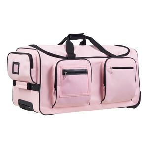 Borsa da ballo con ruote da 29 pollici resistente, con porta USB e appendiabiti regolabile in altezza per uso in palestra - Product Image 1