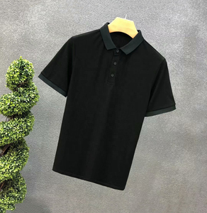 Camisa de Hombre de Manga Corta, 100% Algodón, Transpirable, de Alta Gama, con Estampado Casual Personalizado, Color Sólido, para Verano, Tendencia Glory - Product Image 4