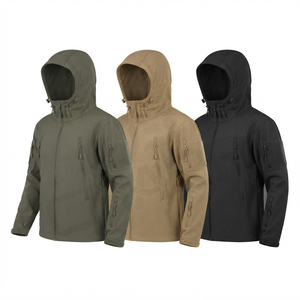 Veste Softshell Imperméable Personnalisée avec Logo pour Hommes, Vêtements Tactiques d'Extérieur, Chasse, Camping, Pêche, Coupe-Vent, Sports d'Hiver, Randonnée - Product Image 1