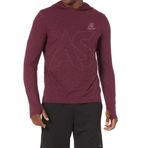 Vêtements de sport pour hommes, sweats à capuche de couleur unie, prix de gros, sweats à capuche slim fit pour hommes - Product Image 4