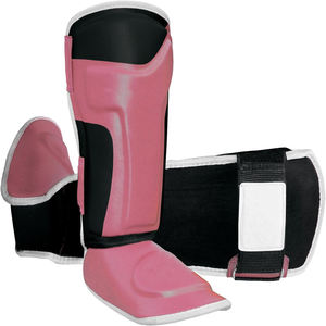 Espinilleras Ligeras para Jóvenes, para Muay Thai, Boxeo, Kickboxing, Karate, MMA, de Cuero, con Logotipo y Diseño Personalizados, OEM - Product Image 5