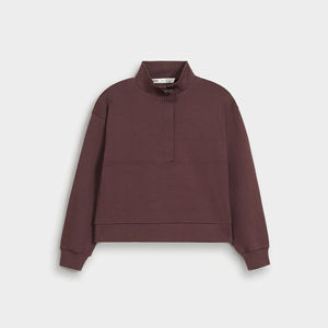 เสื้อสเวตเชิ้ตแขนยาวผ้าฟลีซสำหรับฤดูหนาว ระบายอากาศได้ดี แห้งเร็ว สวมใส่สบาย สไตล์ฮิปฮอป สตรีทแวร์ ทรงปกติ คอกลม - Product Image 1