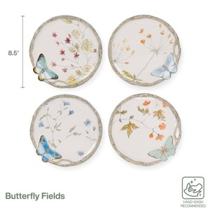 Factory Wholesale Eco-Friendly <b>White</b> Retro Luxury Western Restaurant Bone China Dinner <b>Plates</b> <b>Sets</b> Dinnerware - Product Image 4