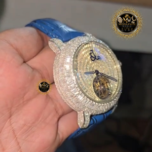 New Design Moissanite <b>Watch</b> <b>Men</b> Luxury Iced Out Diamond <b>Wrist</b> <b>Watch</b> Fashion For Party And Special Events - Product Image 3