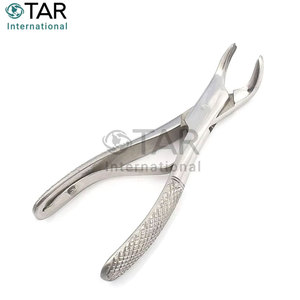 Pinzas de Extracción Dental # 17 Pinzas de Extracción Dental de Acero Inoxidable Premium para Molares Inferiores, Instrumentos Médicos Quirúrgicos Dentales - Product Image 4
