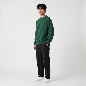 Sudadera de streetwear personalizada al por mayor con etiqueta privada y corte oversize para marcas de ropa estadounidenses - Product Image 4