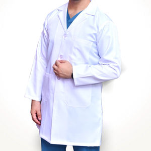 TENDANCES CLASSIQUES Blouse Médicale Unisexe pour Hôpital et Laboratoire, Fabrication OEM Personnalisée, Nouvelle Arrivée, Tenue de Travail pour Infirmières et Médecins, Coton Polyester - Product Image 1