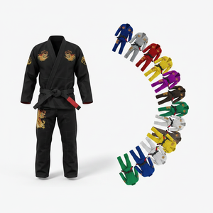 Uniforme de Jiu Jitsu Brasileño Personalizado en Color y Talla, Uniforme de Artes Marciales para Entrenamiento, Kimono de BJJ Ligero y Duradero - Product Image 1