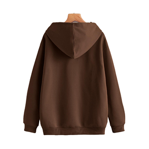 Fabricante de Sudaderas con Capucha para Mujer, OEM, ODM, Diseño Personalizado, Sudaderas con Capucha de Algodón Premium, Sudadera con Capucha Extra Grande, Sudadera con Capucha con Cierre Completo - Product Image 6