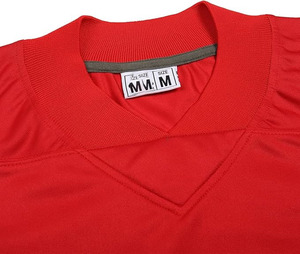 Camiseta de Práctica de Fútbol Americano Personalizada, Transpirable, 100% Algodón Ecológico, Uniforme Deportivo de Manga Corta para Entrenamiento de Equipo, para Hombre - Product Image 4