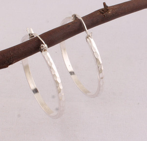 925 Sterling <b>Silver</b> Earrings Wholesale Handmade Vintage Style <b>Solid</b> <b>Silver</b> Dangle Earrings Jewelry Manufacturer Jaipur - Product Image 5