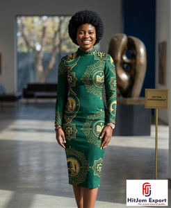 Tissu en coton imprimé africain de qualité supérieure pour vêtements de mode, décoration intérieure, promotion, vente en gros, fabricant de textiles OEM ODM - Product Image 5