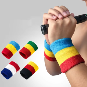 Fabricante OEM de Muñequeras Personalizadas, Muñequeras Deportivas de Algodón Terry, Bandas Deportivas Absorbentes de Humedad para Gimnasio y Entrenamiento - Product Image 4