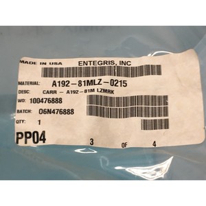 ENTEGRIS A192-81MLZ-0215 PFA CARRIER, 200MM, 178037 - Équipements et pièces semi-conductrices de renommée mondiale à confiance - Product Image 3
