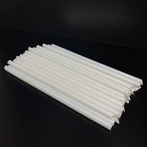 Pajitas personalizadas impresas OEM de fábrica, coloridas, resistentes al calor, ecológicas, de polipropileno, reutilizables, de plástico, diámetro 10 mm - Product Image 2