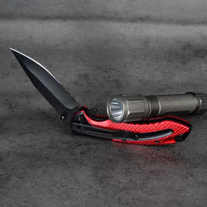 Cuchillo Táctico de Bolsillo, Precio de Fábrica, Venta Caliente en Comercio Electrónico, Acero 440c, Mango de ABS, Portátil, para Campamento, Pesca, Plegable - Product Image 2