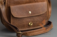 Sac bandoulière en cuir véritable 100% fait main pour femmes, style vintage, bandoulière unique pour tous les saisons, sac à bandoulière