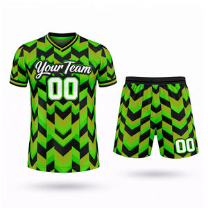 Conjunto Personalizado de Manga Larga, Talla Grande, Verano, Sublimado, Poliéster, Diseño Propio, Hecho en Pakistán - Product Image 1