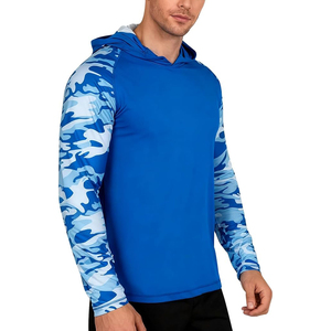 Sweat à capuche sportif à manches raglan pour homme, style baseball, pull athlétique, entraînement en salle de sport, course à pied - Product Image 2