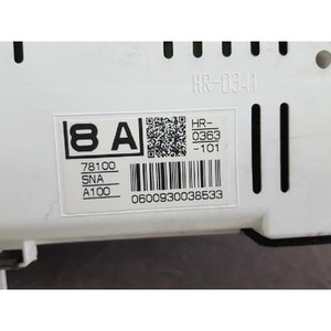 ชุดหน้าปัดรถยนต์มือสอง Civic รุ่น 78100SNAA100 - Product Image 6