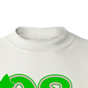 เสื้อสเวตเชิ้ตคอกลมสีขาว 08 ลายกราฟิกสาวสวย แขนยาว ปลายแขนริบ ผ้าฟลีซลำลองสำหรับผู้หญิง แฟชั่นสตรีทแวร์ - Product Image 5