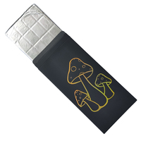 Sacs en Mylar comestibles en stock avec plateau à chocolat, sacs refermables holographiques anti-odeur pour barres chocolatées