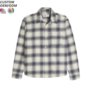 Camisa Casual de Manga Corta a Cuadros para Hombre, Diseño Nuevo y Fresco, 100% Algodón Antiarrugas, Tallas Grandes, Éxito de Ventas de Verano - Product Image 6