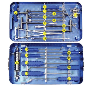 Set de Instrumentos Ortopédicos para TLIF, Implante de Columna Vertebral, Fusión de Columna, Jaula de PEEK, Instrumentos Quirúrgicos Ortopédicos de Dentavex - Product Image 5