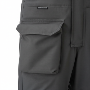 Salopette de chasse imperméable et isolée pour hommes – Pantalon cargo tactique thermique durable, silencieux et coupe-vent pour l'extérieur - Product Image 3