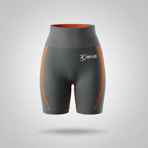 Shorts Deportivos de Compresión para Mujer, Transpirables, Sin Costuras, para Hacer Ejercicio, de Cintura Alta, para Gimnasio, con Efecto Levanta Glúteos - Product Image 1