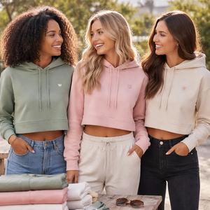 Sudaderas Cortas para Mujer al por Mayor - Diseños Elegantes Disponibles |   Fabricante OEM Personalizado al por Mayor - Product Image 6