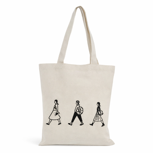 Customized <b>Printed</b> Cotton Canvas Zipper Tote Bag Reusable Fashion Woven Shopping Bag with Logo Wholesale Best Price - Product Image 1