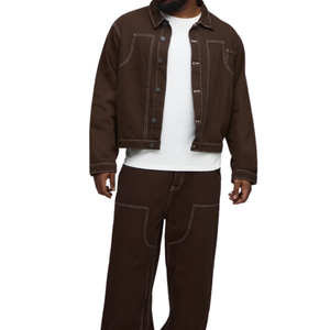 Chaqueta Vaquera para Hombre Talla Grande, Tela al por Mayor, Personalizable, Muestra Gratuita, Mejor Calidad - Product Image 3