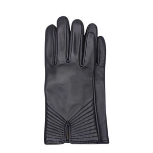 Gants en cuir pour homme, longueur poignet, sans doublure, style uni, thermiques, pour usage quotidien, hiver, décontractés - Product Image 3