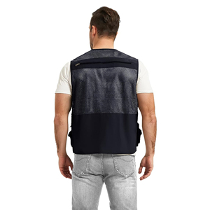 Chaleco Táctico Multifuncional para Entrenador de Perros con Bolsillo Trasero Grande para Equipo de Señuelos, Ropa de Verano - Product Image 4