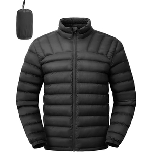 Custom Puffer <b>Jacket</b> Bubble Coat Nylon <b>Jacket</b> Thick Down Cotton Padded Winter Parka Custom <b>Packable</b> Puffer <b>Jacket</b> for Men Women - Product Image 1